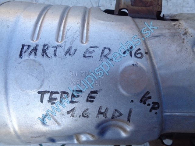 dpf filter na peugeot partner 1,6hdi, 9808312080